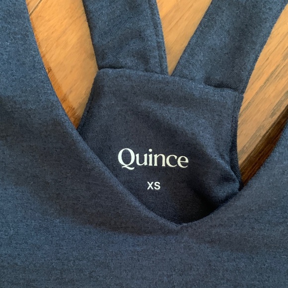 Quince Navy Sports Bra - Picture 2 of 6